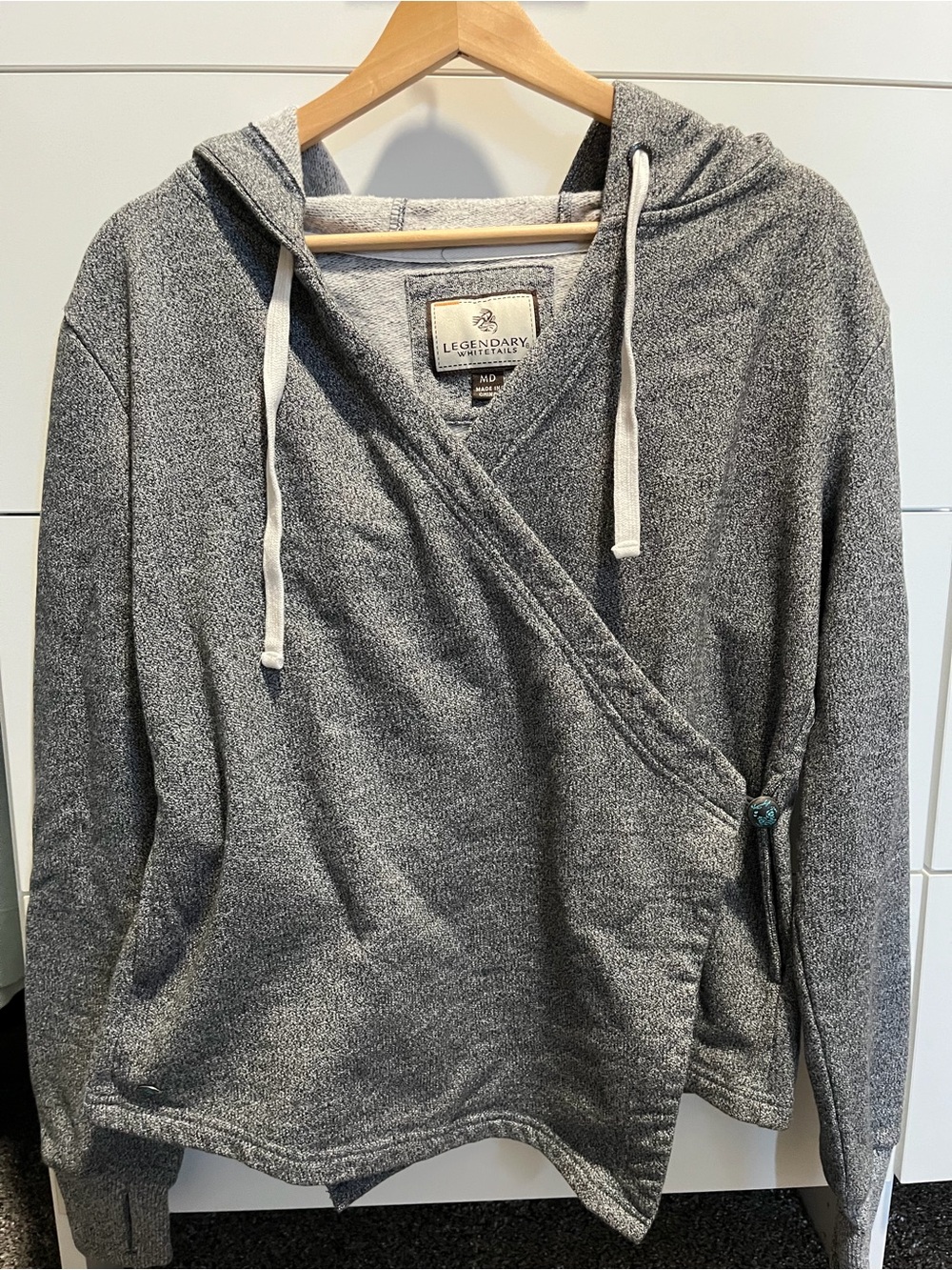 Legendary Whitetails Gray Wrap Hoodie